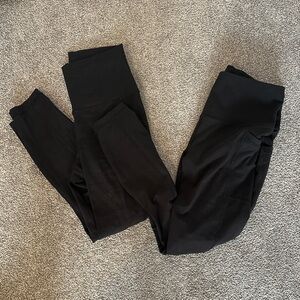 Yogalicious and 90 Degree Black High-Waisted Leggings